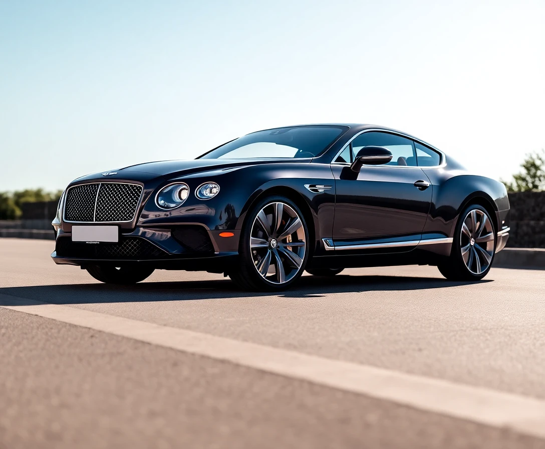 Bentley Continental GT, vue de profil